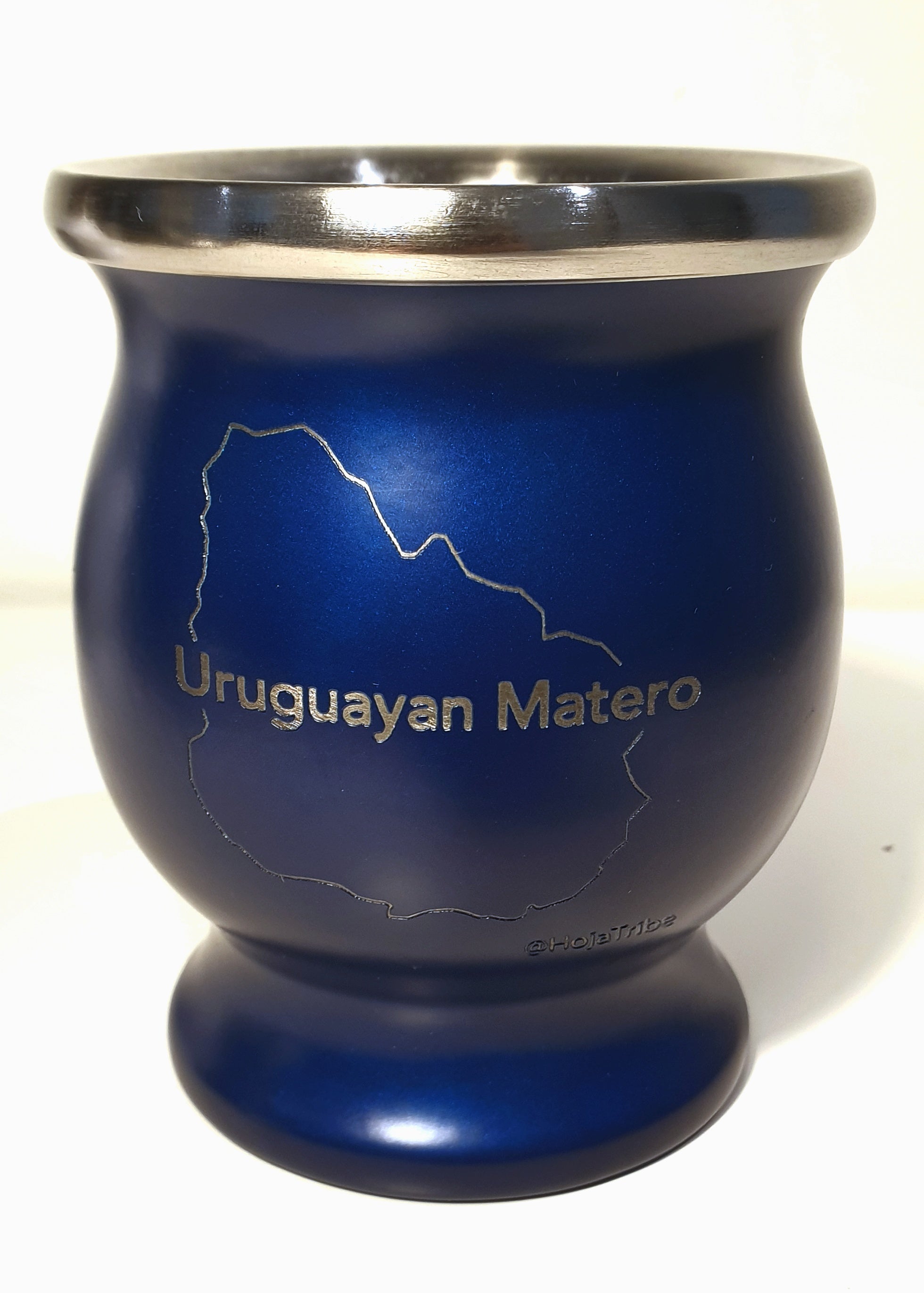 Uruguayo with mate cup and thermos in Montevideo Uruguay Stock Photo - Alamy